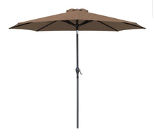 Load image into Gallery viewer, 9&#39; Patio Umbrella Table Umbrella Outdoor Market Straight Umbrella with Tilt Adjustment, 8 Sturdy Ribs

Multi Color Available
