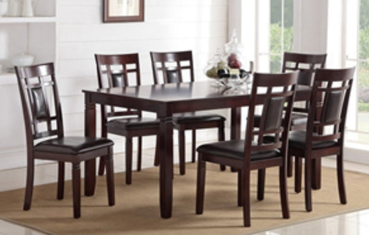 F2294
Cat.21.P158-|7PCS DINING TABLE SET 6CHAIRS ESP