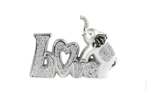 Elephant w/ LOVE Sign

SH2391-Silver/ Gold