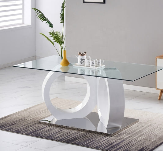 2730White

 Dining Table Only