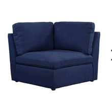 Load image into Gallery viewer, Crosby Blue 4pc Sectional
56035
