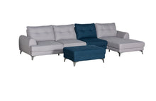 Load image into Gallery viewer, Alaska Sectional Blue Grey
