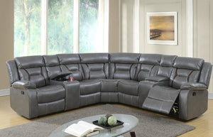 F6650

Gray Recliner Sectional