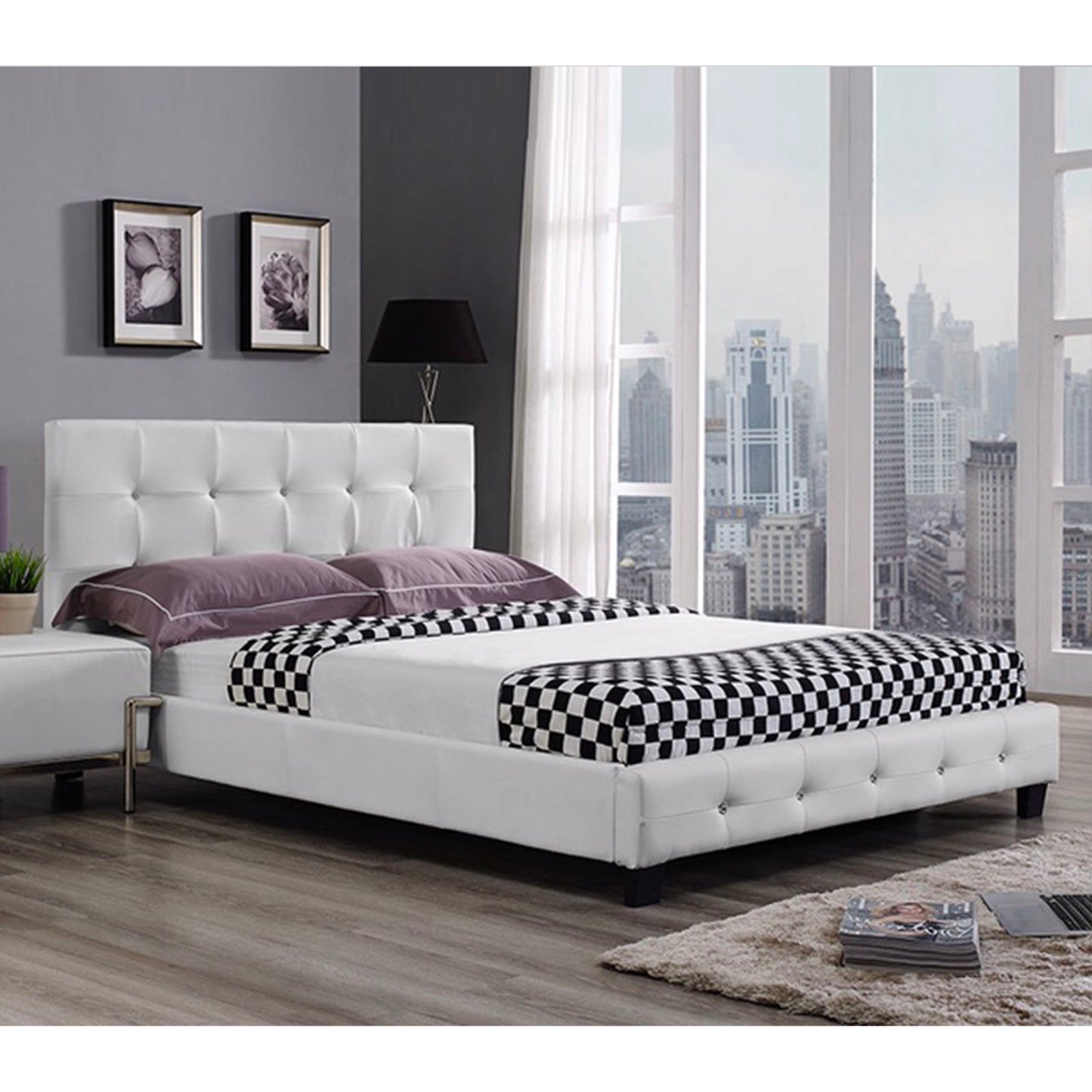 WI-1883 Full or Twin / Queen(White)