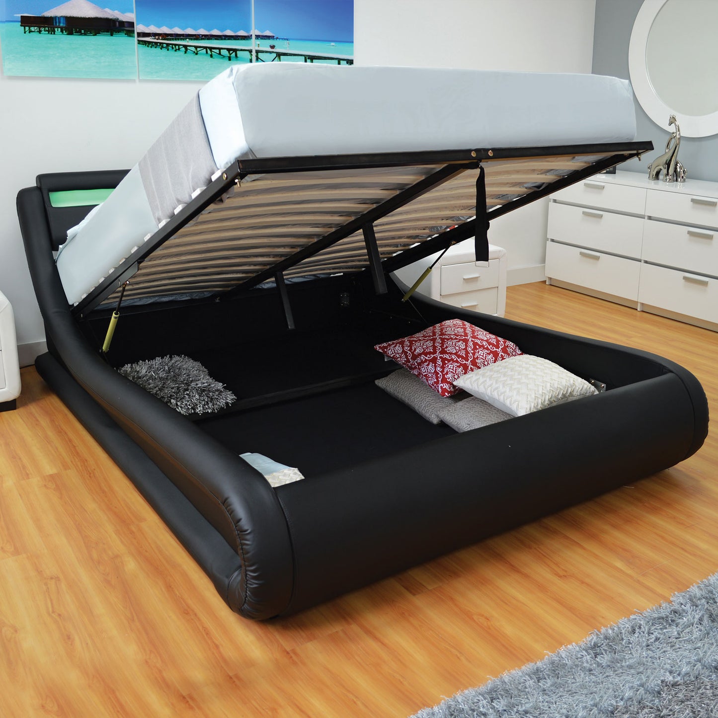 WI-1138 Full, Queen or King (Black)