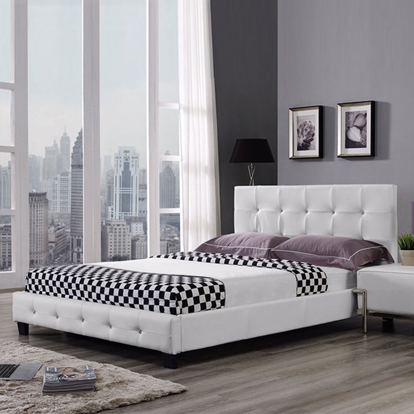 WI-1883 Full or Twin / Queen(White)